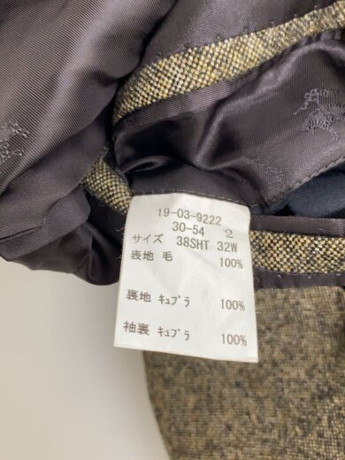 商品画像：セットアップ/--/ウール/KHK/無地 4