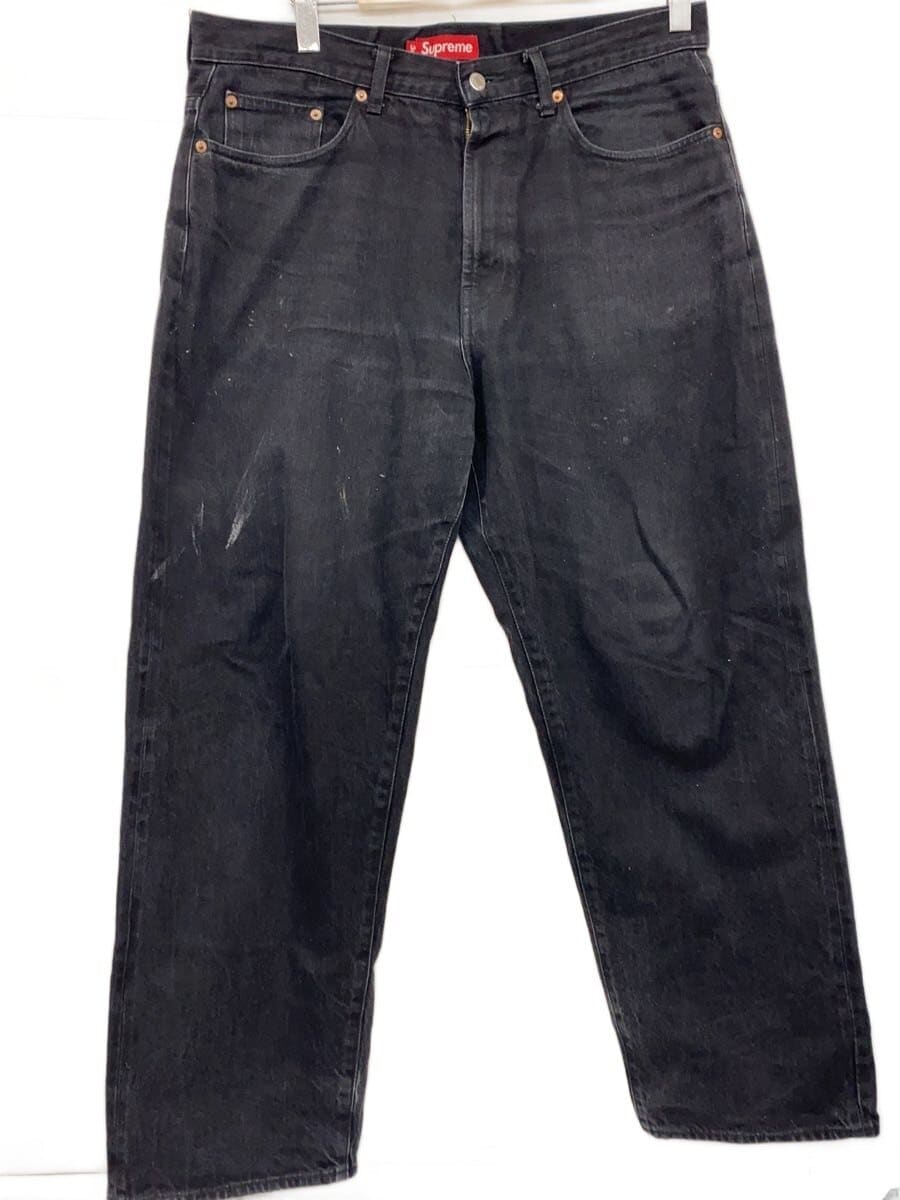 Supreme / ボトム/--/コットン/BLK/無地/Baggy jean