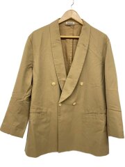 テーラードジャケット/4/コットン/BEG/A21AJ01CW