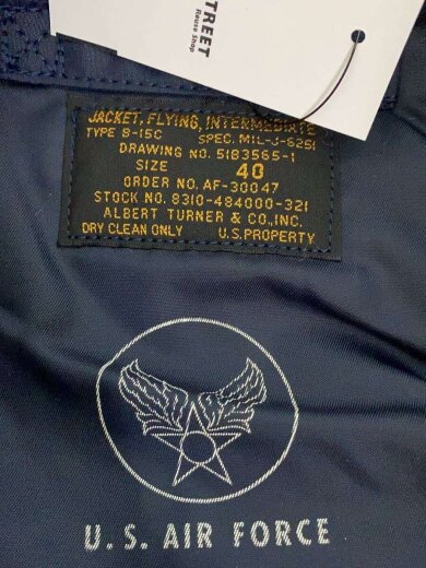 商品画像：スカジャン/40/--/NVY/TMJ2233 3