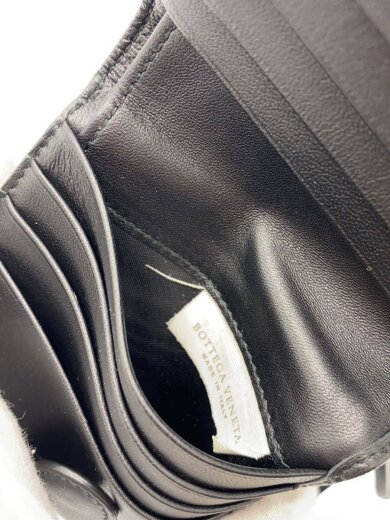 商品画像：2つ折り財布/レザー/BLK/メンズ 6