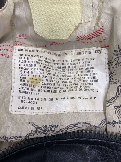 商品画像：Type A-2/フライトジャケット/M/レザー/BLK/W33-038AC-1761 4