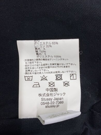 商品画像：ジャケット/S/ポリエステル/BLK 4