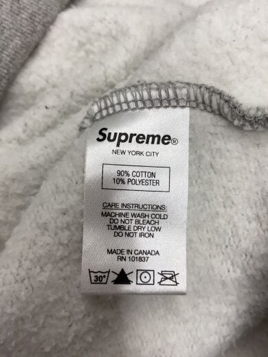 商品画像：ジップパーカー/L/コットン/GRY 4