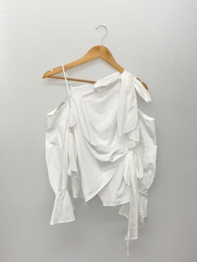 商品画像：長袖ブラウス/one/ポリエステル/WHT/SWFB261059 1