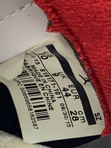 商品画像：ハイカットスニーカー/28cm/BLK/819171-101 5