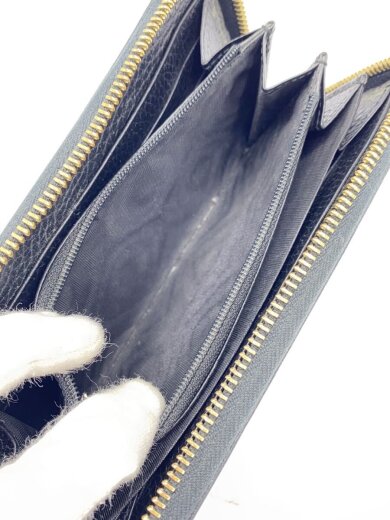 商品画像：長財布/レザー/BLK/メンズ/456117 5