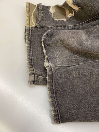 商品画像：UNUSED LAB. /ボトム/M/コットン/BLK/無地// 6