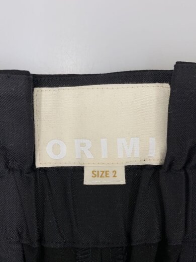 商品画像：ORIMI/ボトム/2/ウール/BLK/無地/S25203// 4