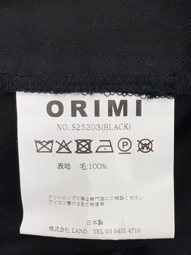 商品画像：ORIMI/ボトム/2/ウール/BLK/無地/S25203// 5
