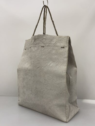 商品画像：PAPER LEATHER TOTE BAG/トートバッグ/--/GRY 2