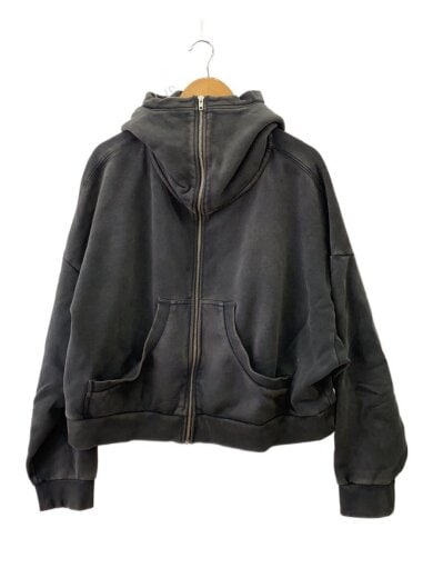 商品画像：ジップパーカー/S/コットン/GRY/ES2106WB/Full Zip 1