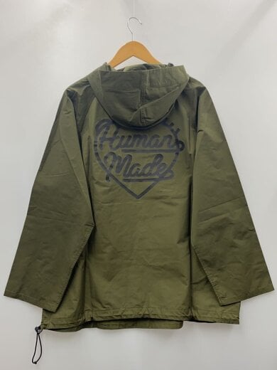 商品画像：HALF-ZIP ANORAK/ジャケット/L/ポリエステル/GRN 2