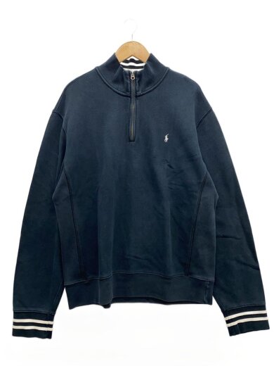 商品画像：スウェット/XL/コットン/NVY/ハーフジップ// 1