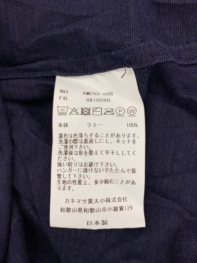 商品画像：半袖シャツ/L/--/NVY/KM25S-048/RAMIE 4