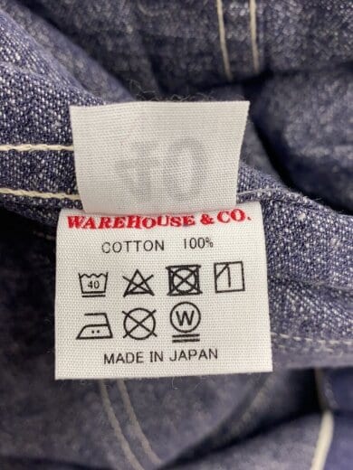 商品画像：NEW DEAL PROGRAMS DENIM COVERALL/カバーオール/40/IDG 5