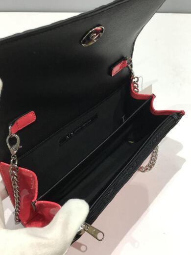 画像：ARMANI EXCHANGE長財布/エナメル/PNK/レディース/948481 CC7945