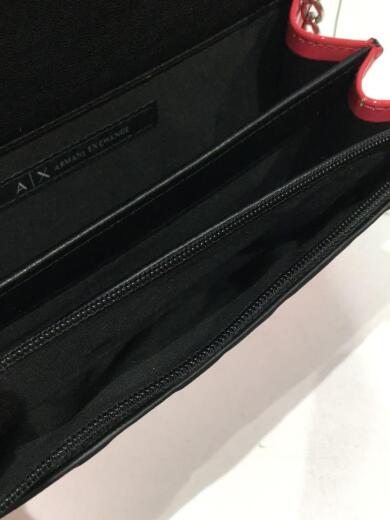画像：ARMANI EXCHANGE長財布/エナメル/PNK/レディース/948481 CC7946