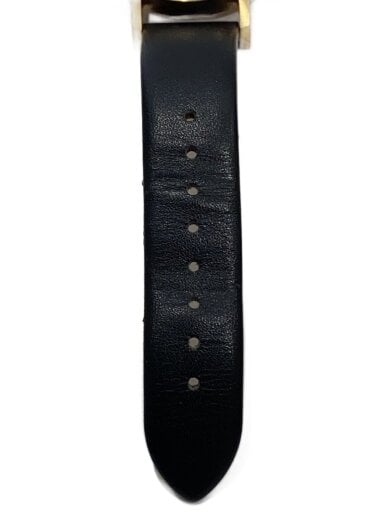 商品画像：クォーツ腕時計/アナログ/レザー/BLK/BLK/5ATM 5