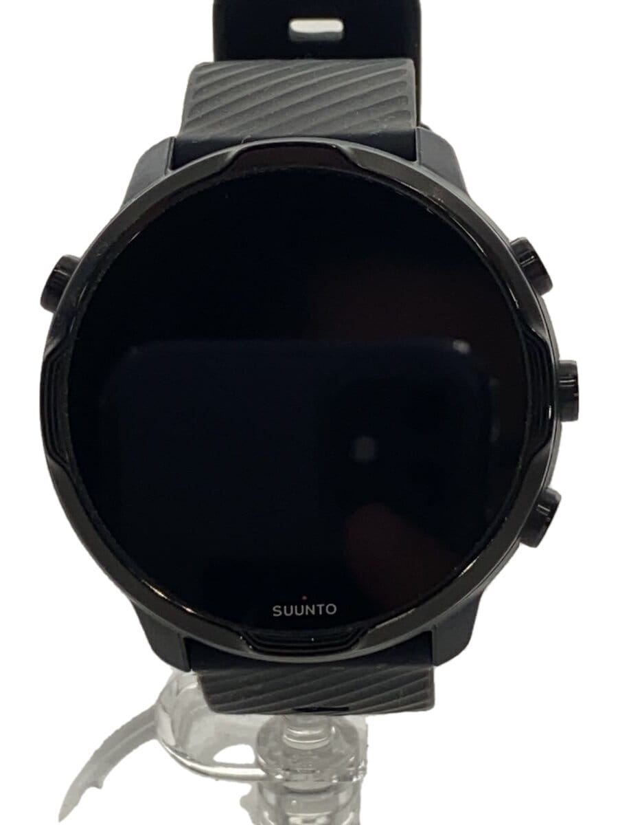 SUUNTO / スマートウォッチ/デジタル/ラバー/BLK/BLK/OW185