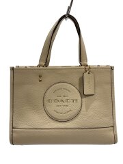 デンプシー・キャリーオール_ウィズパッチ/レザー/IVO