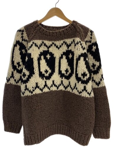 商品画像：ニット・セーター(厚手)/--/ウール/BRW// 1