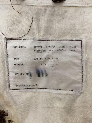 商品画像：ベスト/L/ポリエステル/BRW/花柄/019 3