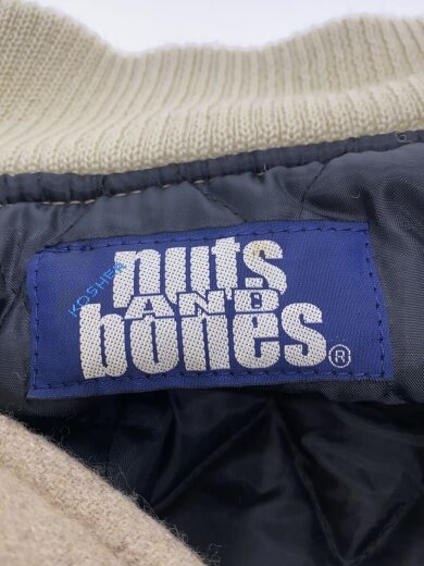 商品画像：スタジャン/XL/ウール/BEG 3