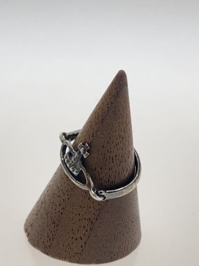 商品画像：リング/SV925/BLK/レディース/ガンメタ/VEMDOME　RING 2