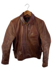 LEGEND JACKET/レザージャケット・ブルゾン/32/レザー/BRW