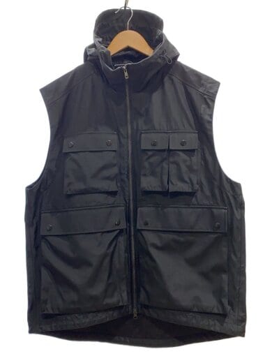 画像：YOKO SAKAMOTOナイロンベスト/--/ナイロン/BLK1