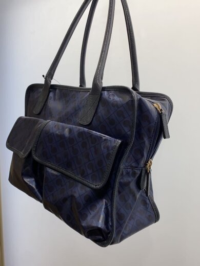 商品画像：ハンドバッグ/ソフティ/PVC/NVY/総柄// 2