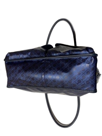 商品画像：ハンドバッグ/ソフティ/PVC/NVY/総柄// 4