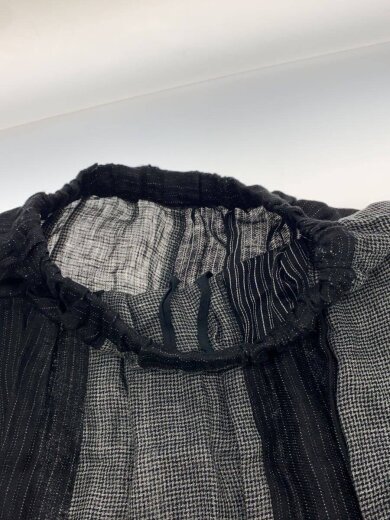 商品画像：ロングスカート/FREE/リネン/BLK/13501124 3