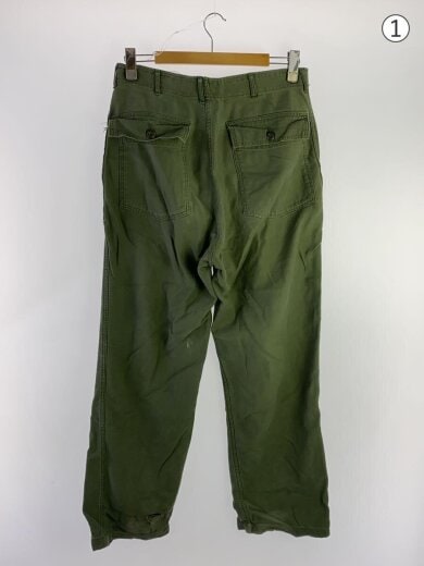 商品画像：60s～/コットンサテン/ベイカーパンツ/OG-107/ボトム/34/コットン/KHK 2
