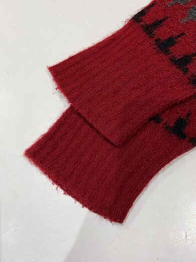 商品画像：60s～70s/ORLON by CAMPUS/USA製/カーディガン(厚手)/L/アクリル/RED/総 4