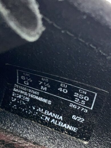 商品画像：シューズ/27.5cm/BLK/11826 5