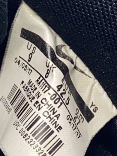 商品画像：AIR FORCE 1 07 LV8 SUEDE/エアフォーススエード/ブラック/AA1117-001/27cm/B 5