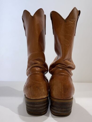 商品画像：70s/オレンジタブ/ペコスブーツ/US9/BRW/レザー/94194 6
