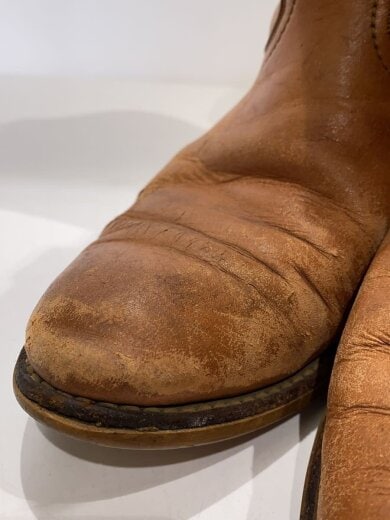 商品画像：70s/オレンジタブ/ペコスブーツ/US9/BRW/レザー/94194 8