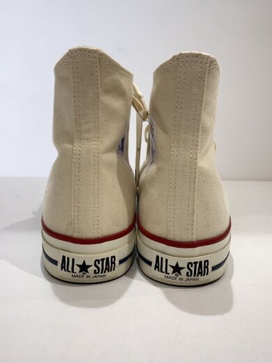 商品画像：ALL STAR HI/日本製/ハイカットスニーカー/US9/CRM/キャンバス 5