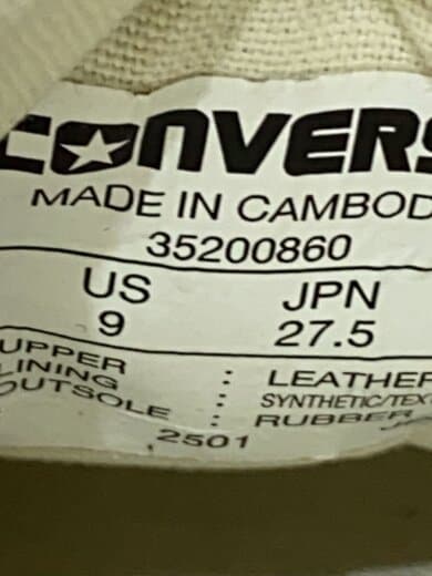 商品画像：ローカットスニーカー/27.5cm/BLK/35200860 5