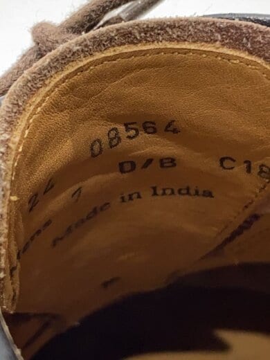 商品画像：ストレートチップ/ドレスシューズ/24cm/BRW/レザー 5