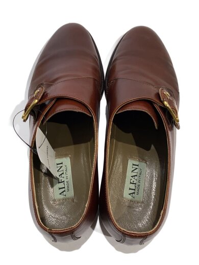 商品画像：ALFANI/モンクシューズ/UK7.5/BRW/レザー 3
