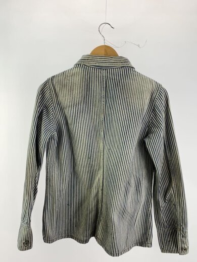 商品画像：ジャケット/FREE/コットン/NVY/ストライプ/AR242L01 2