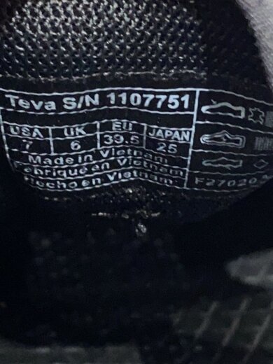 商品画像：OMNIUM SUEDE/サンダル/25cm/BLK/スウェード/1107751 5