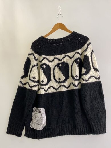商品画像：ニット・セーター(厚手)/--/ウール/BLK/20AW-KN01// 2