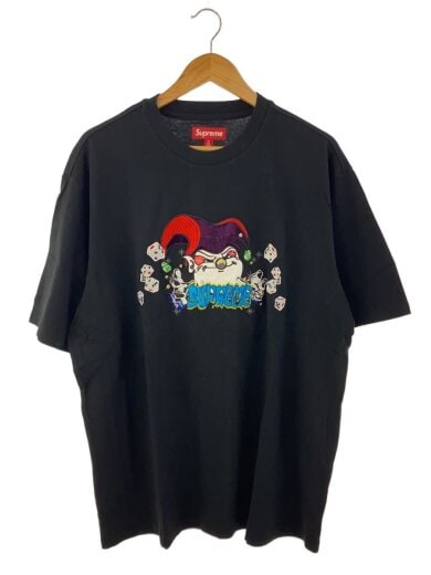 商品画像：25FW/AOI JASTER S/S TOP/Tシャツ/XL/コットン/ブラック 1