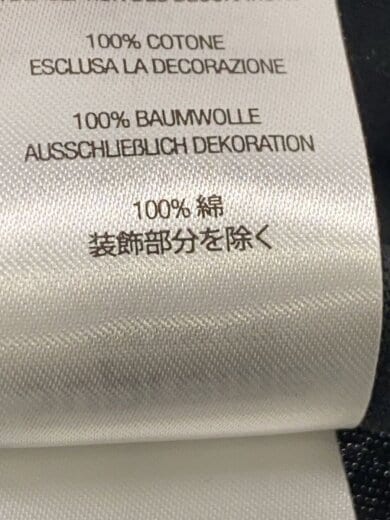 商品画像：25FW/AOI JASTER S/S TOP/Tシャツ/XL/コットン/ブラック 4