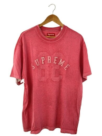 商品画像：25FW/OVERPRINT S/S TOP/Tシャツ/XL/コットン/ピンク 1